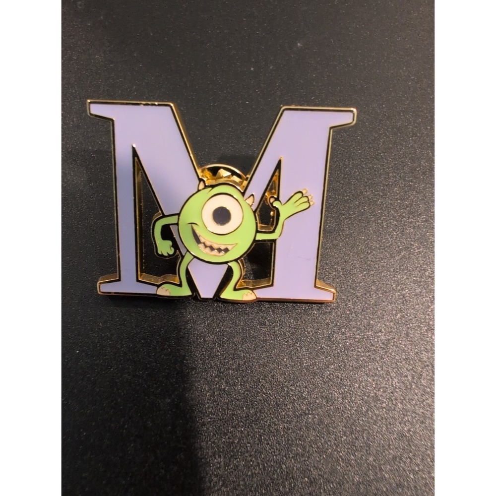 Disney Loungefly "M" Mike Wazowski - Monsters Inc Mystery Pin